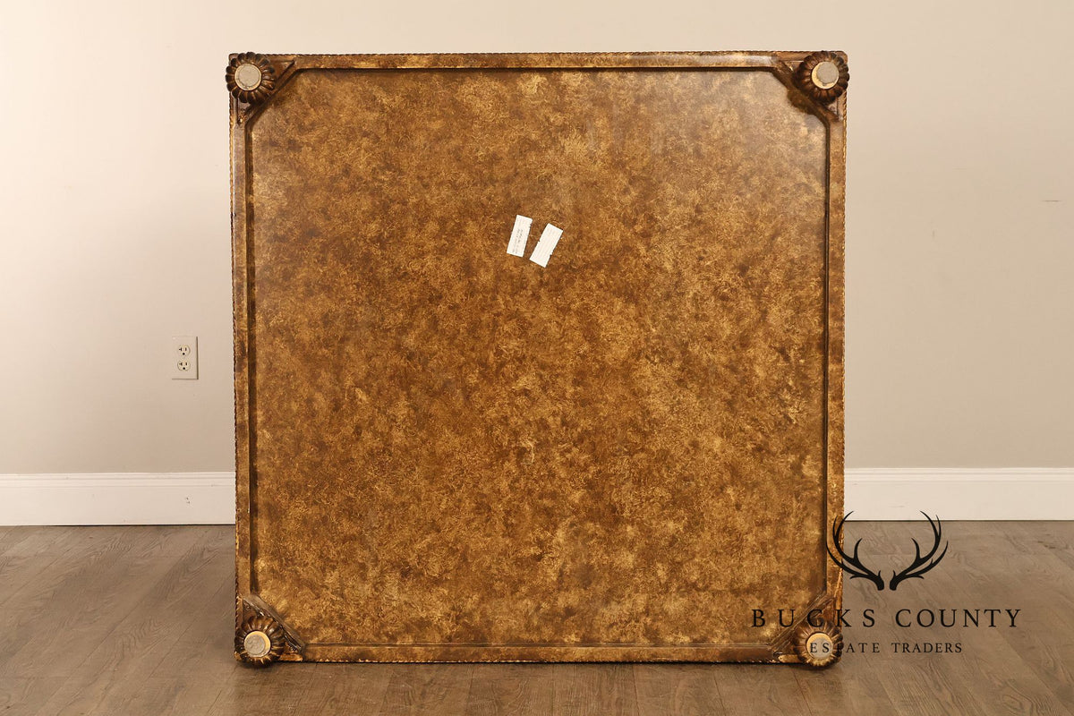 Pulaski 'Espaigne' Large Square Old World Map Storage Coffee Table