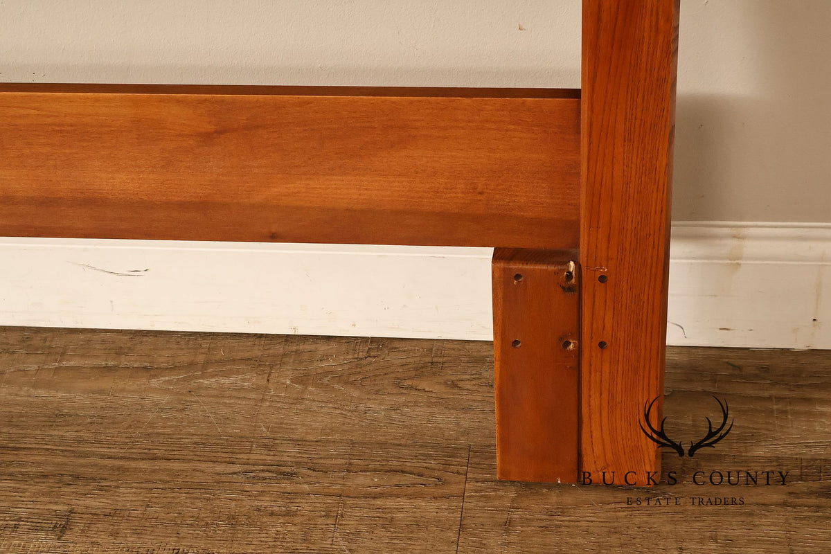 Lexington Furniture Victorian Revival Oak King Size Headboard