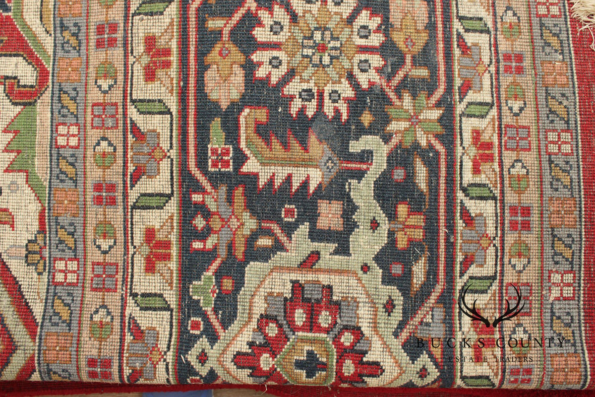 Heriz Style Wool Area Rug 12' 2" x 16' 4"