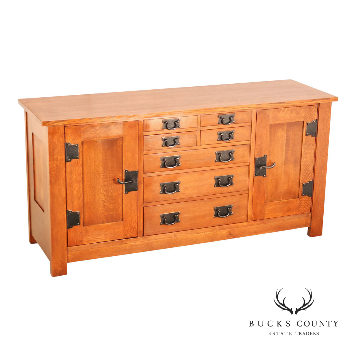 Stickley Syracuse Mission Collection Syracuse  Oak Sideboard