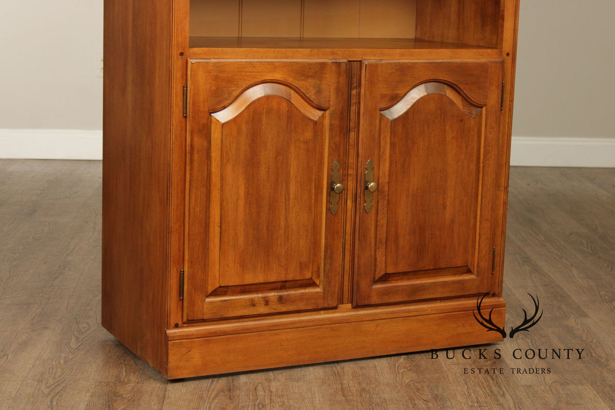 Ethan Allen 1776 Collection Traditional Maple Bookcase