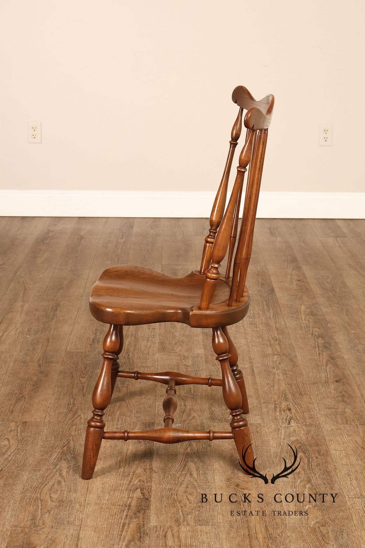 Harden Pair of Mixed Woods Windsor Side Dining Chairs