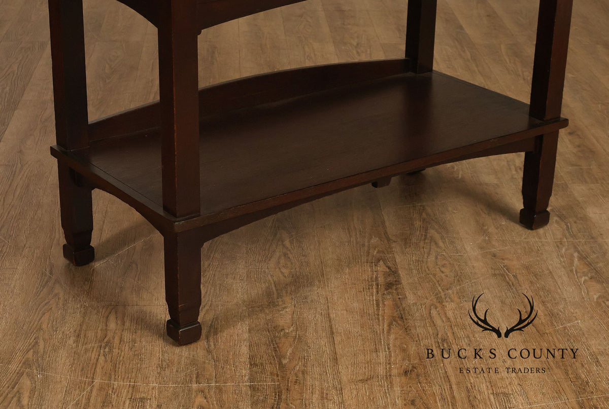 Antique Mission Oak Server Sideboard