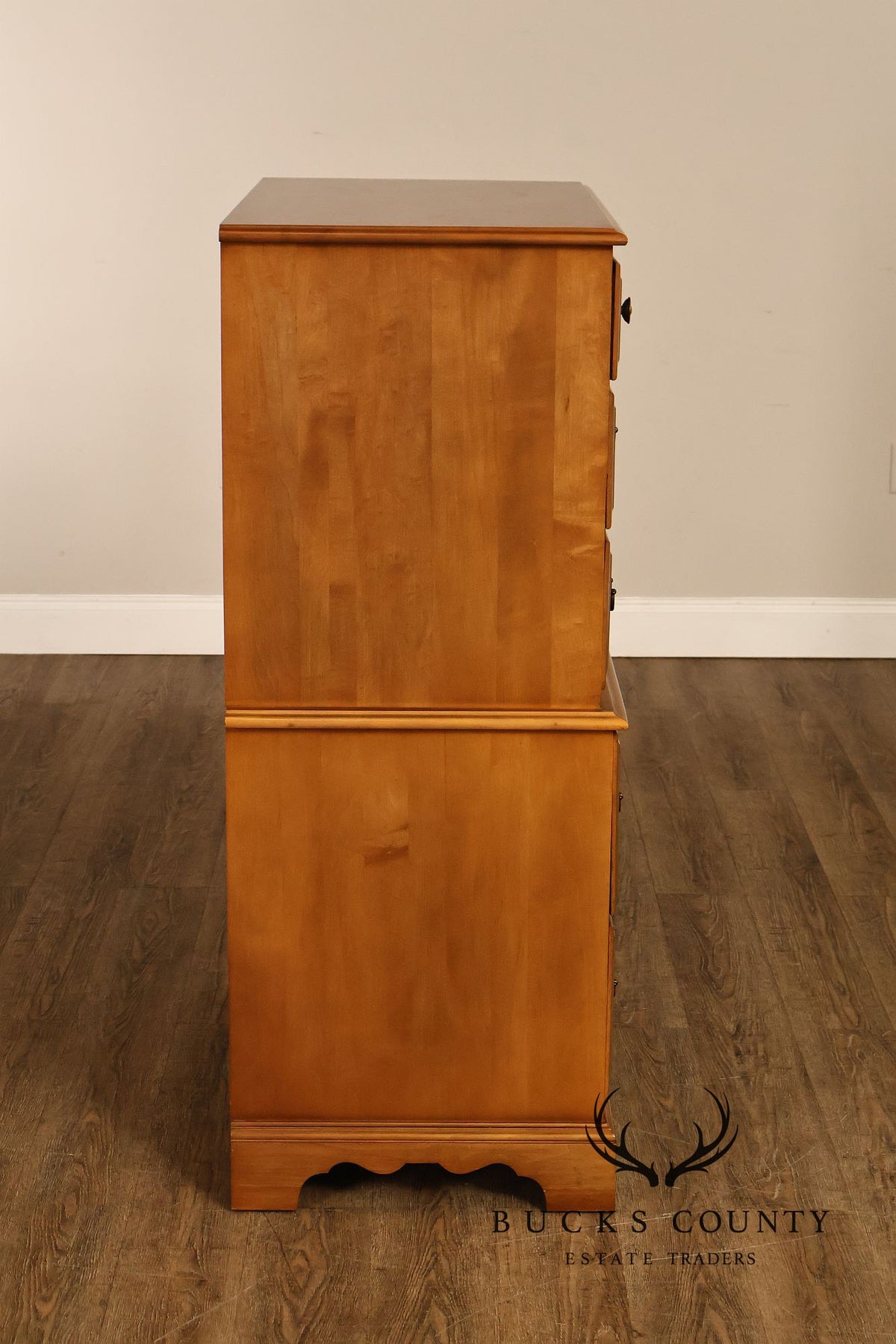 Traditional Maple Tall Chest Of Drawers