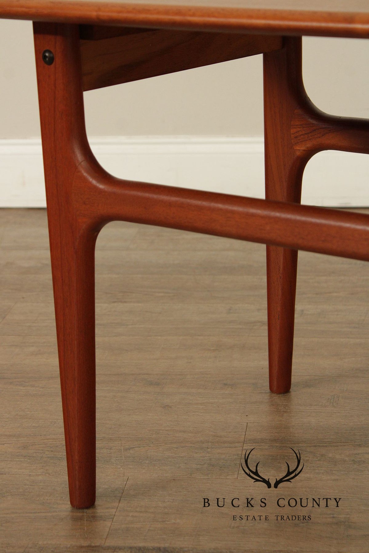 Danish Mid-Century Modern Teak Side Table By Trioh