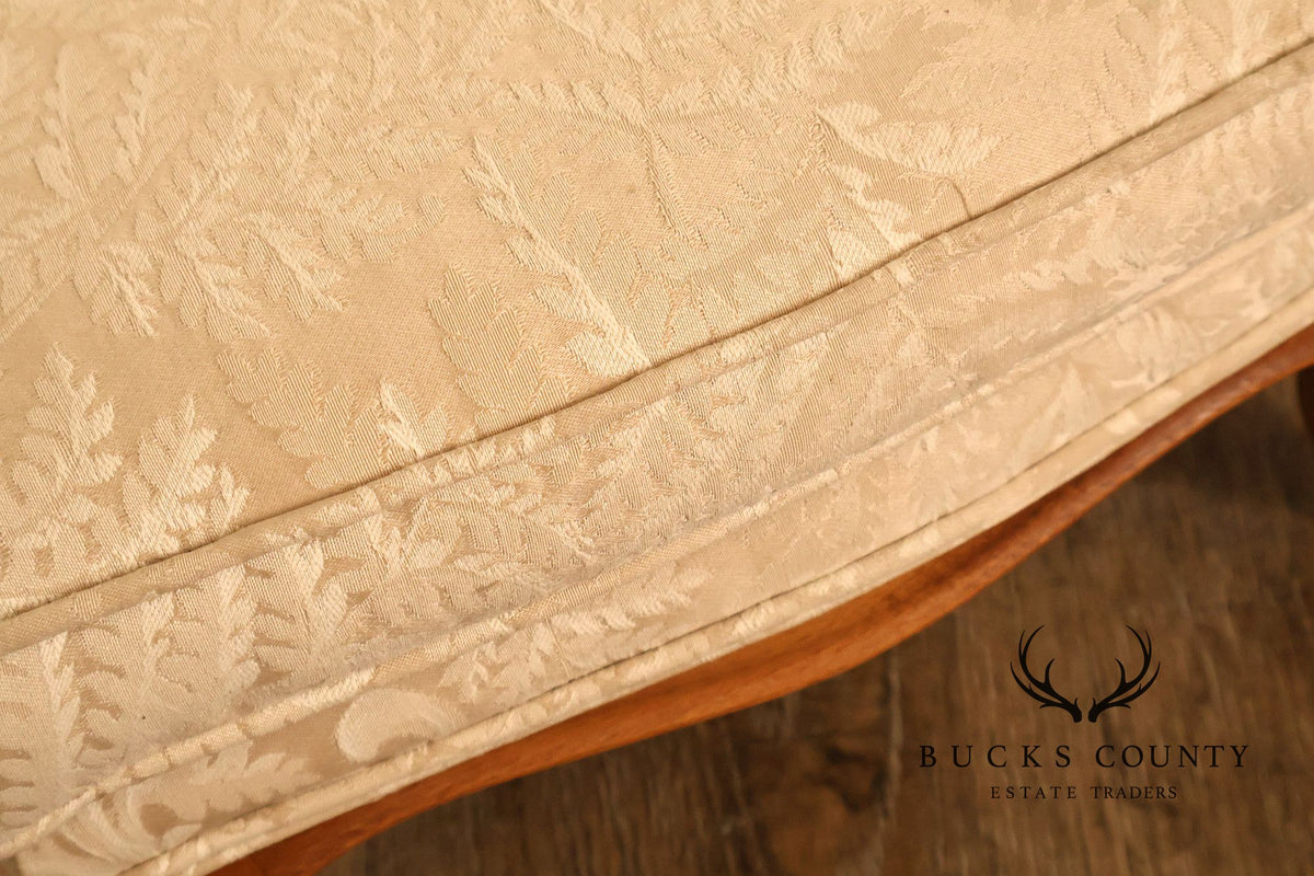 Ethan Allen French Country Style Small Foot Stool
