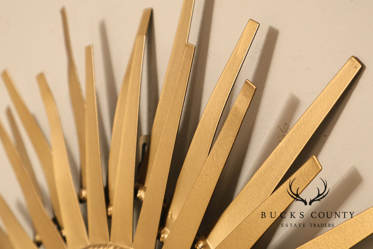 Mid Century Modern Style Sunburst Accent Mirror
