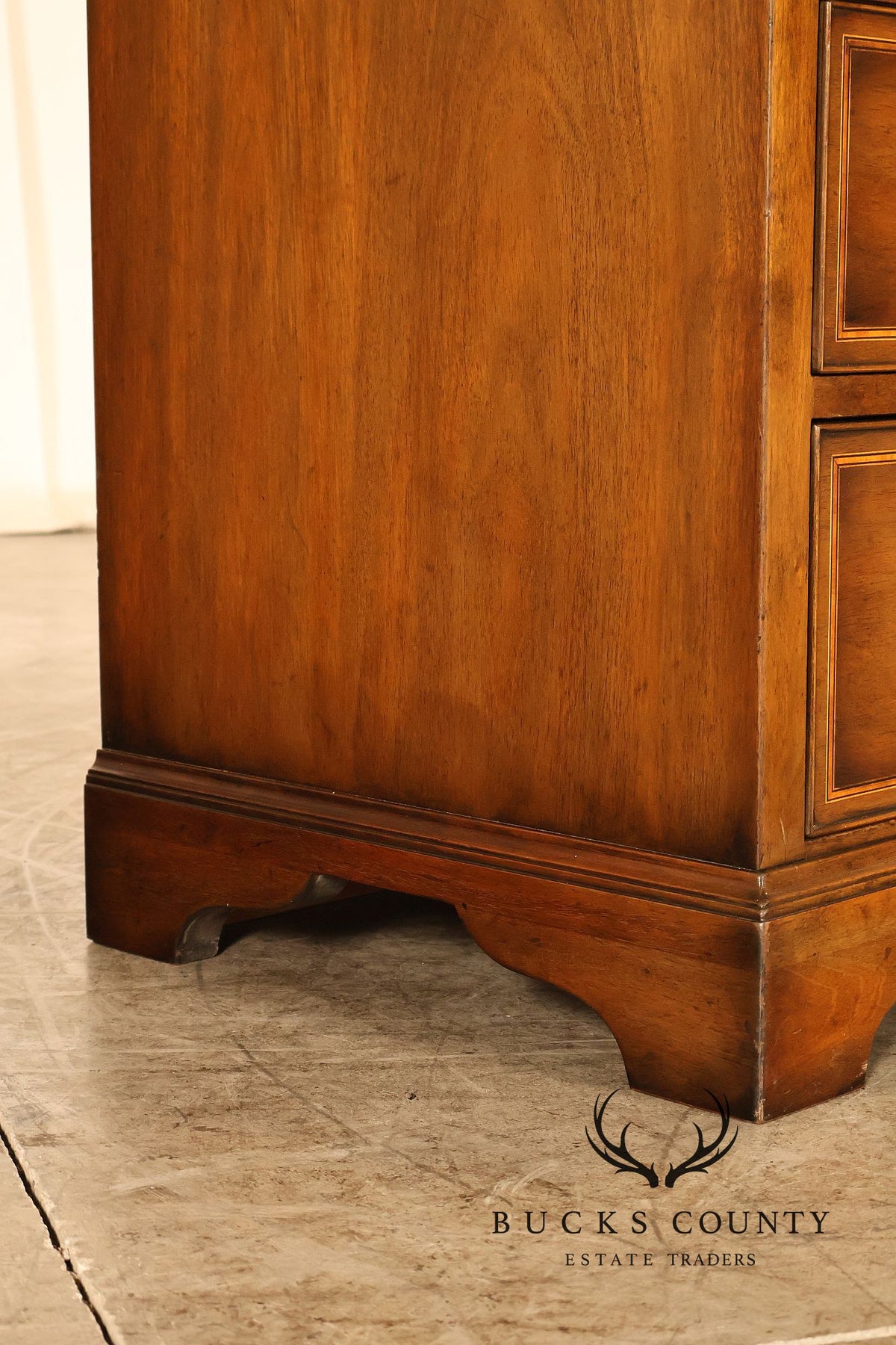 Kittinger Georgian Style Mahogany Secretary Bookcase