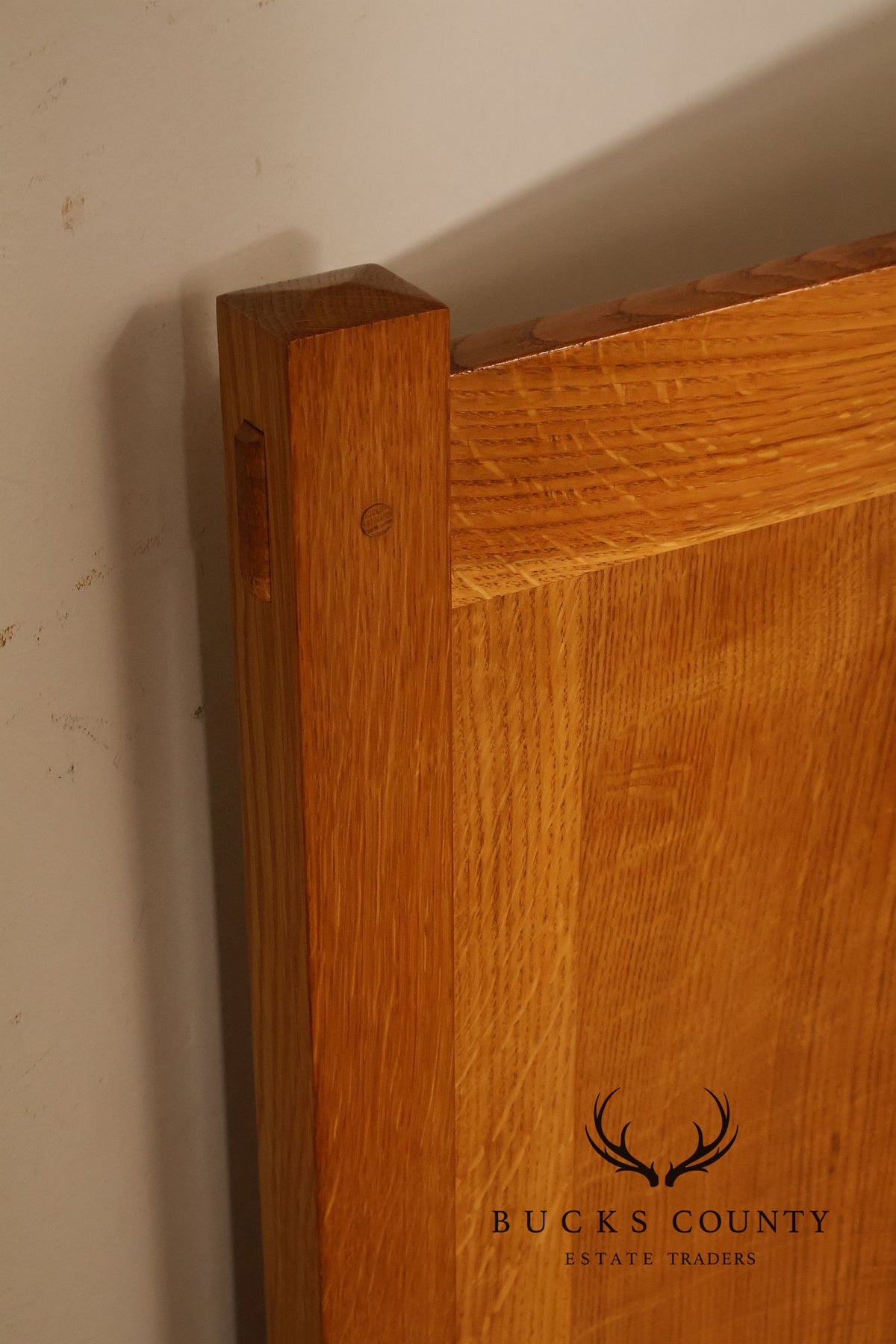 Stickley Mission Collection Oak Queen Panel Bed