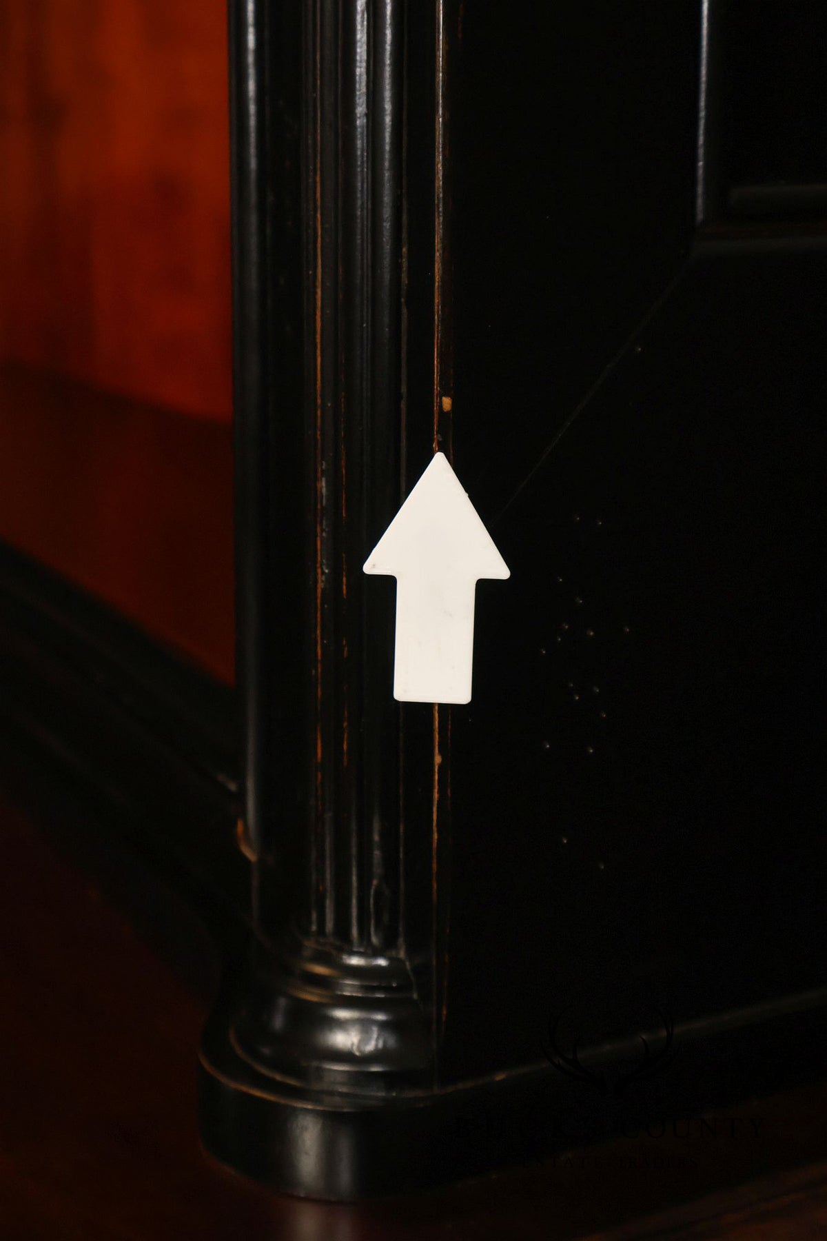 Hooker Furniture 'Indigo Creek' Ebonized Buffet Bookcase