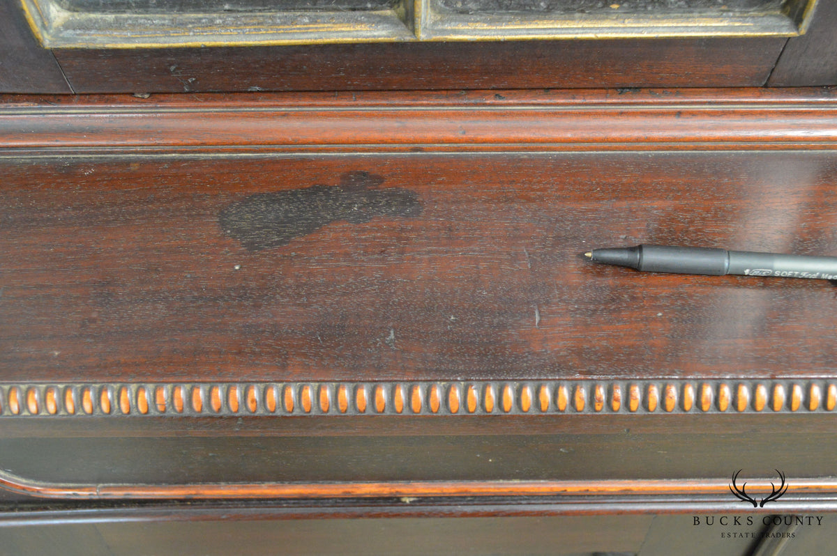 American Gothic Antique Rosewood Corner Cabinet Attributed to Meeks