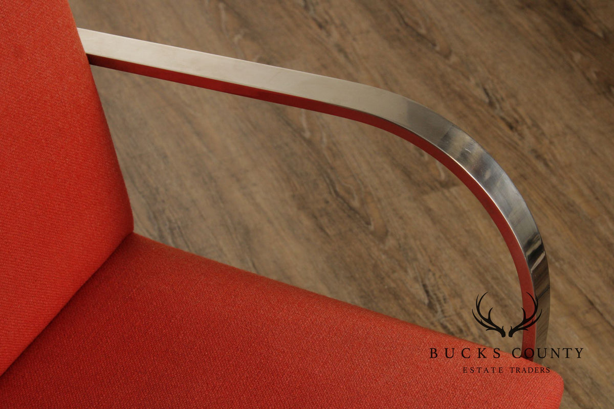 Knoll Mid Century Modern Style 'Brno' Armchair