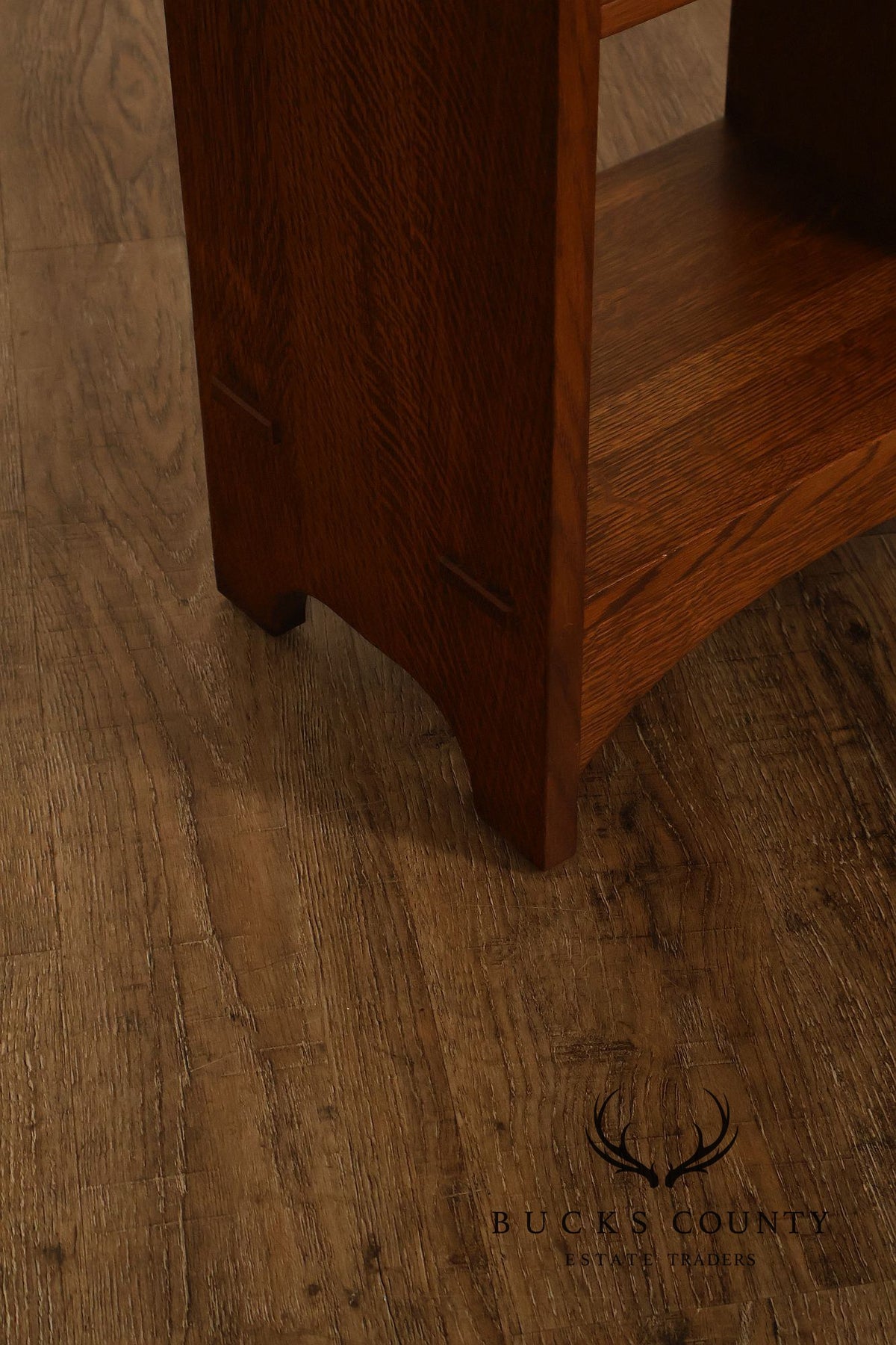 Stickley Mission Collection Oak Magazine Stand Bookcase
