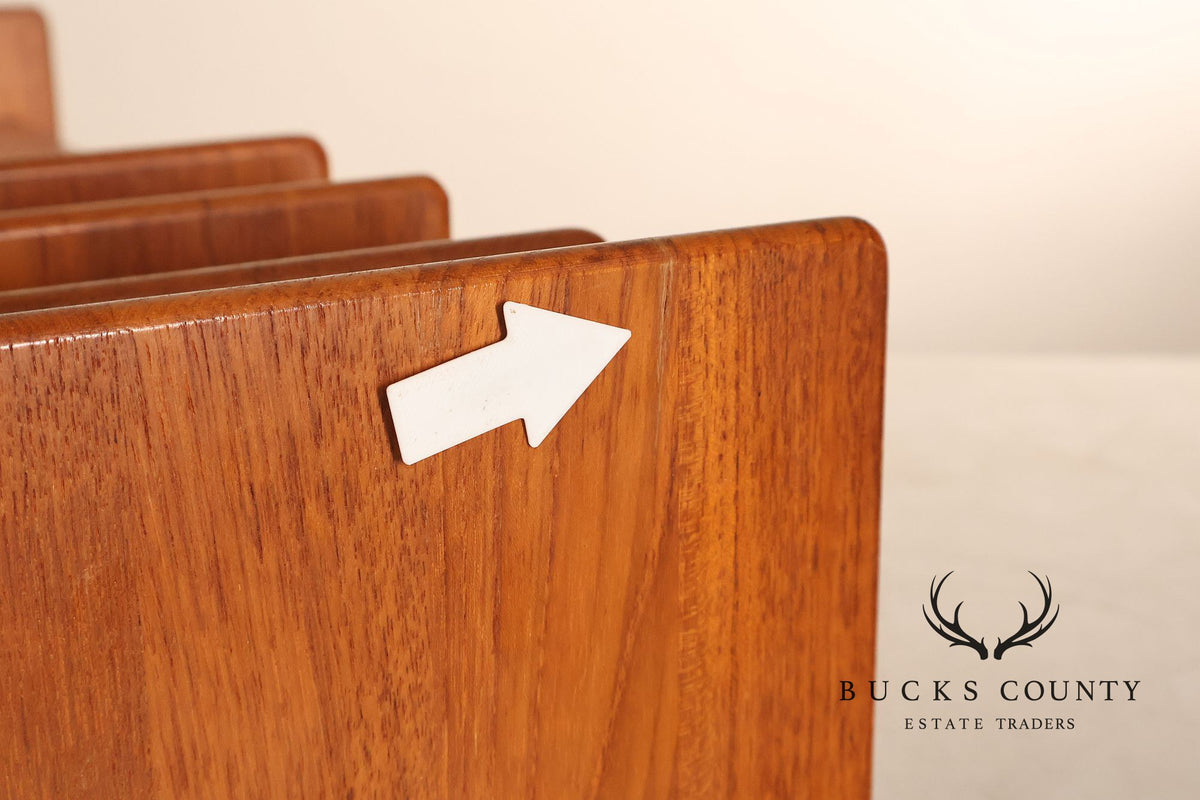 Nordisk Andels-Eksport Danish Modern Teak Desk Organizer