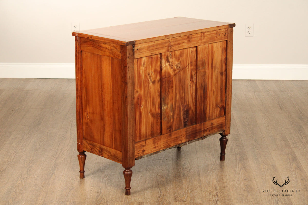 Antique French Directoire Style Walnut Chest of Drawers