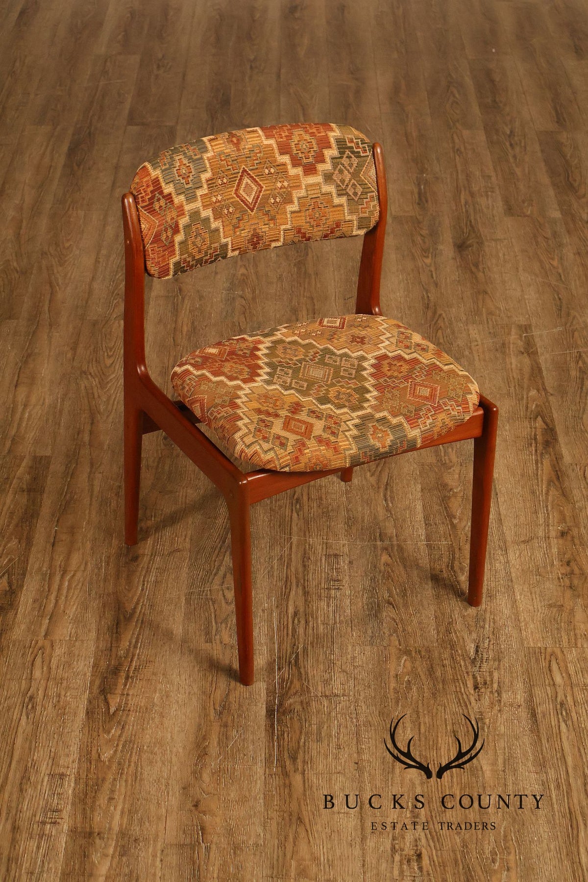 Erik Buch Danish Modern Set of Four Teak Dining Chairs