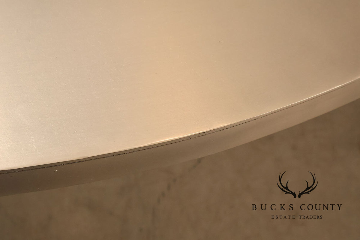 Restoration Hardware '1940s Belgian Metal' Dining Table