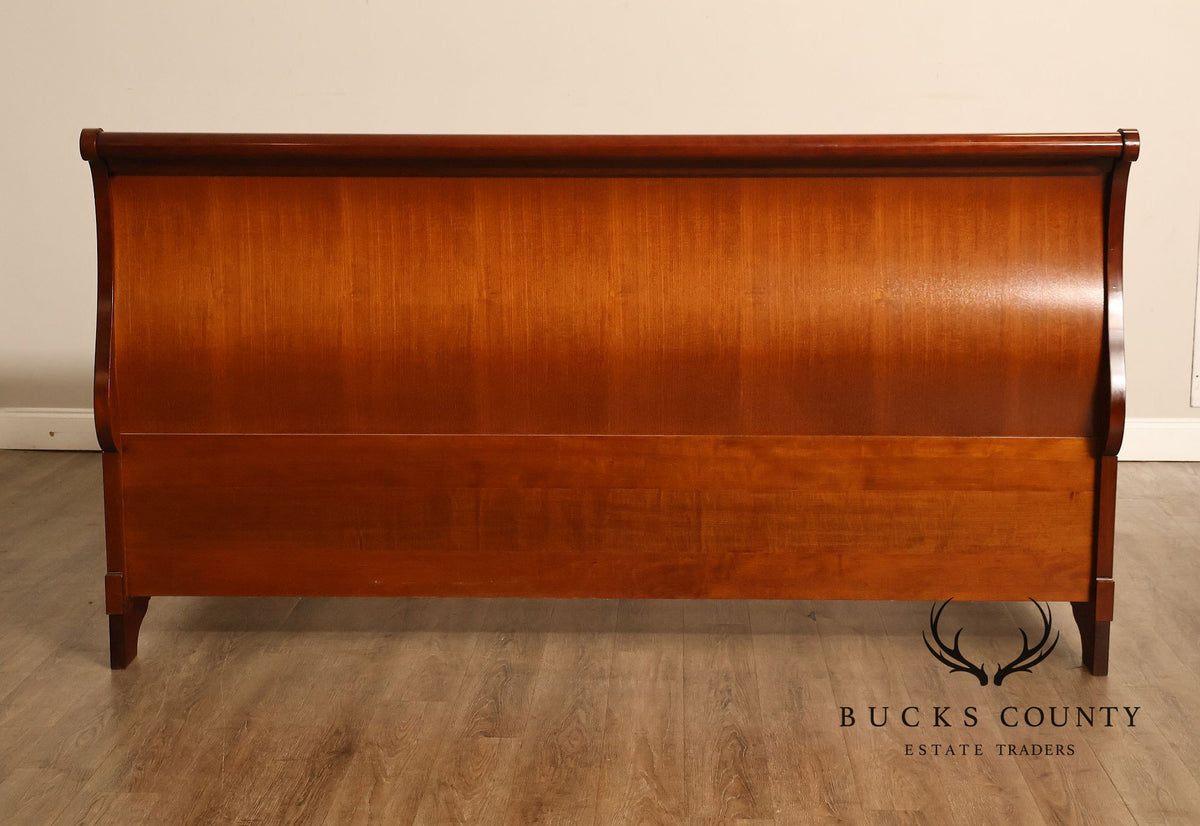 Grange French Louis Phillipe King Size Cherry Sleigh Bed Frame