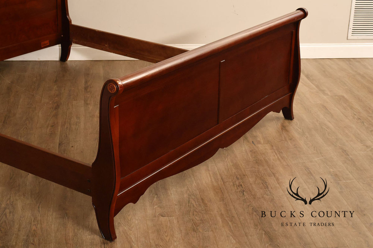 American Made King Size Sleigh Bed Frame