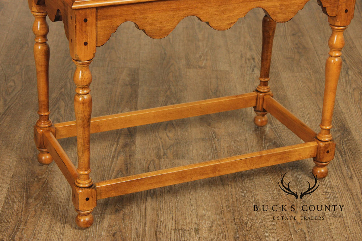 Ethan Allen 'Circa 1776' Maple Slant Front Writing Desk