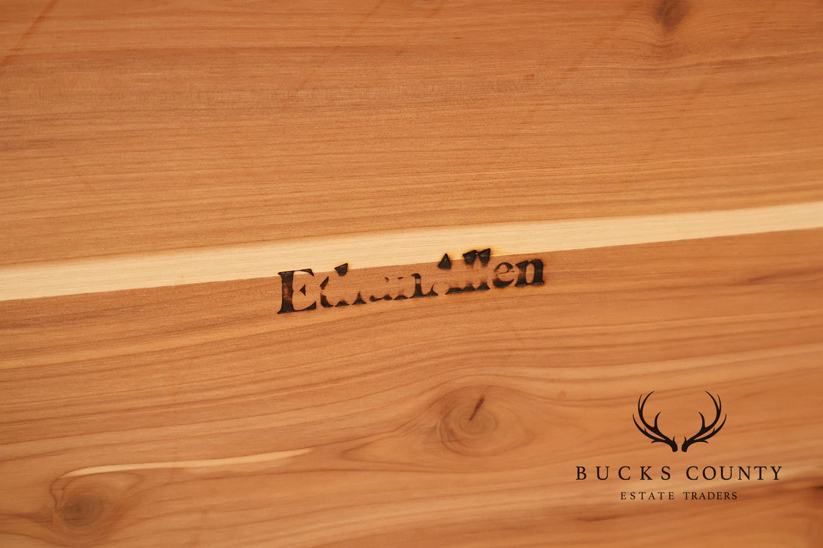 Ethan Allen Cedar-Lined Pine Blanket Chest