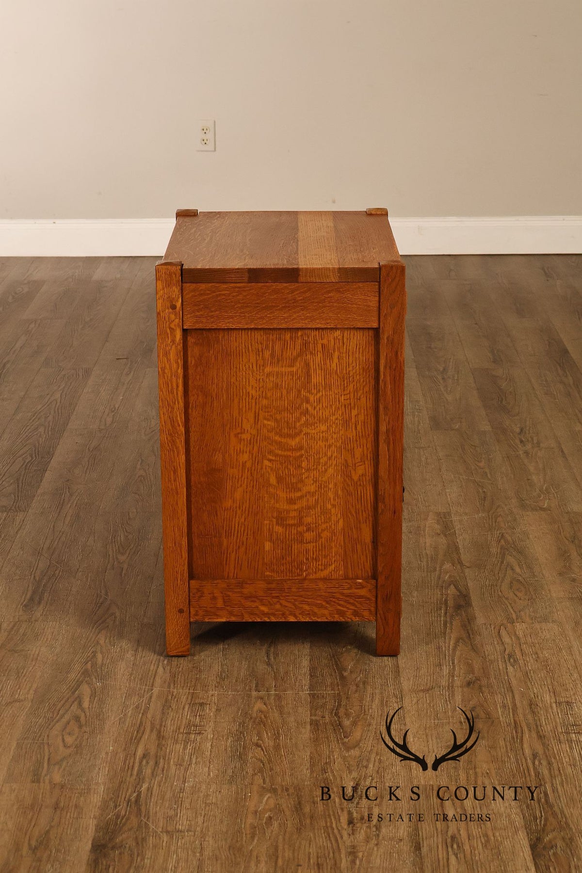 Stickley Mission Collection Oak Three-Drawer Nightstand