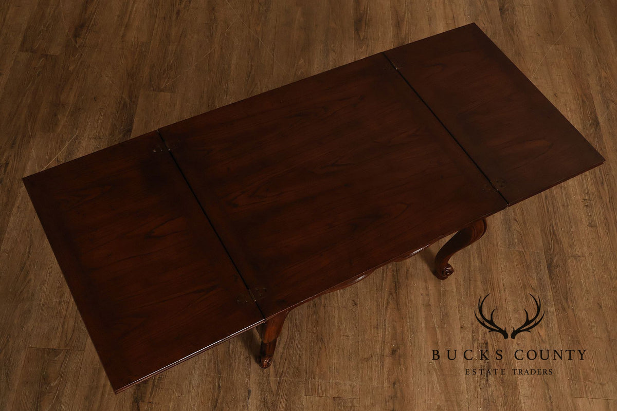 Henredon French Louis XV Style Oak Expanding Coffee Table