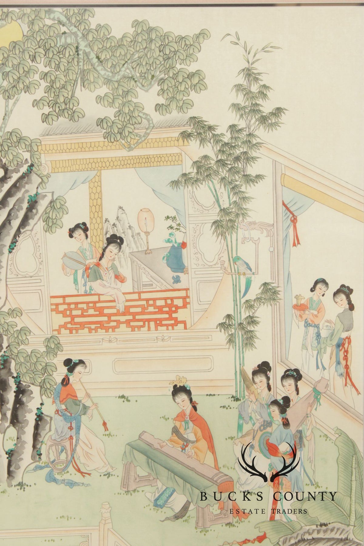 Chinese School Framed Print, Musicians