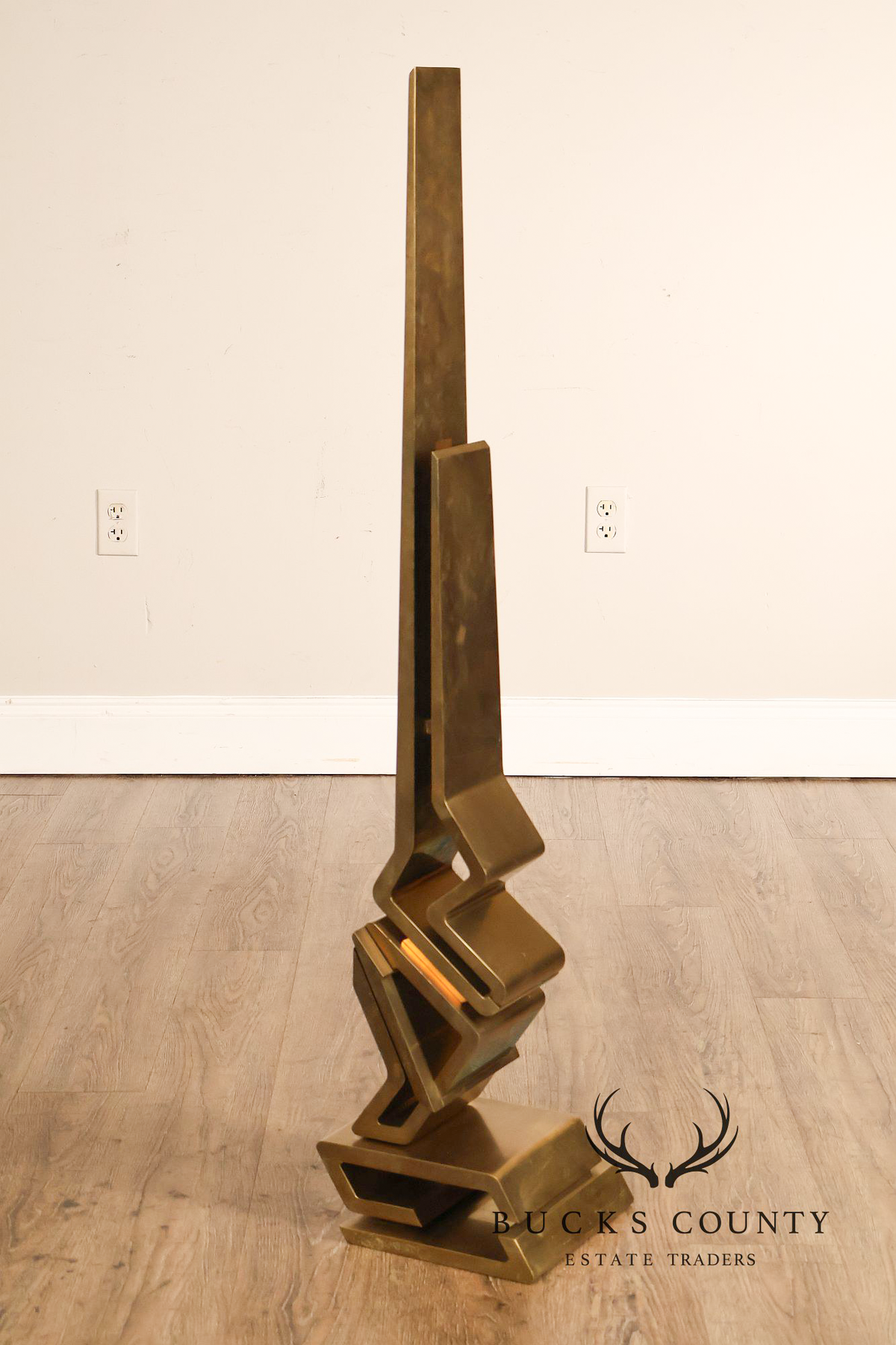 Giorgio Zennaro Modern Style Brass Sculpture “Forme Concrescenti”