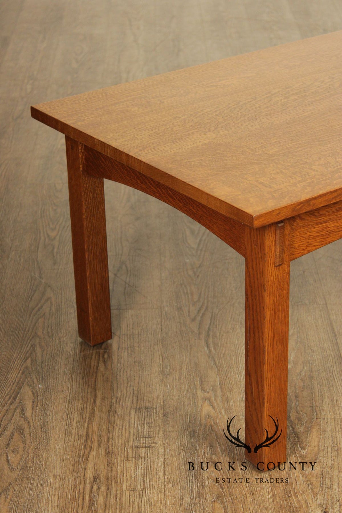 Stickley Mission Collection Oak Cocktail Table