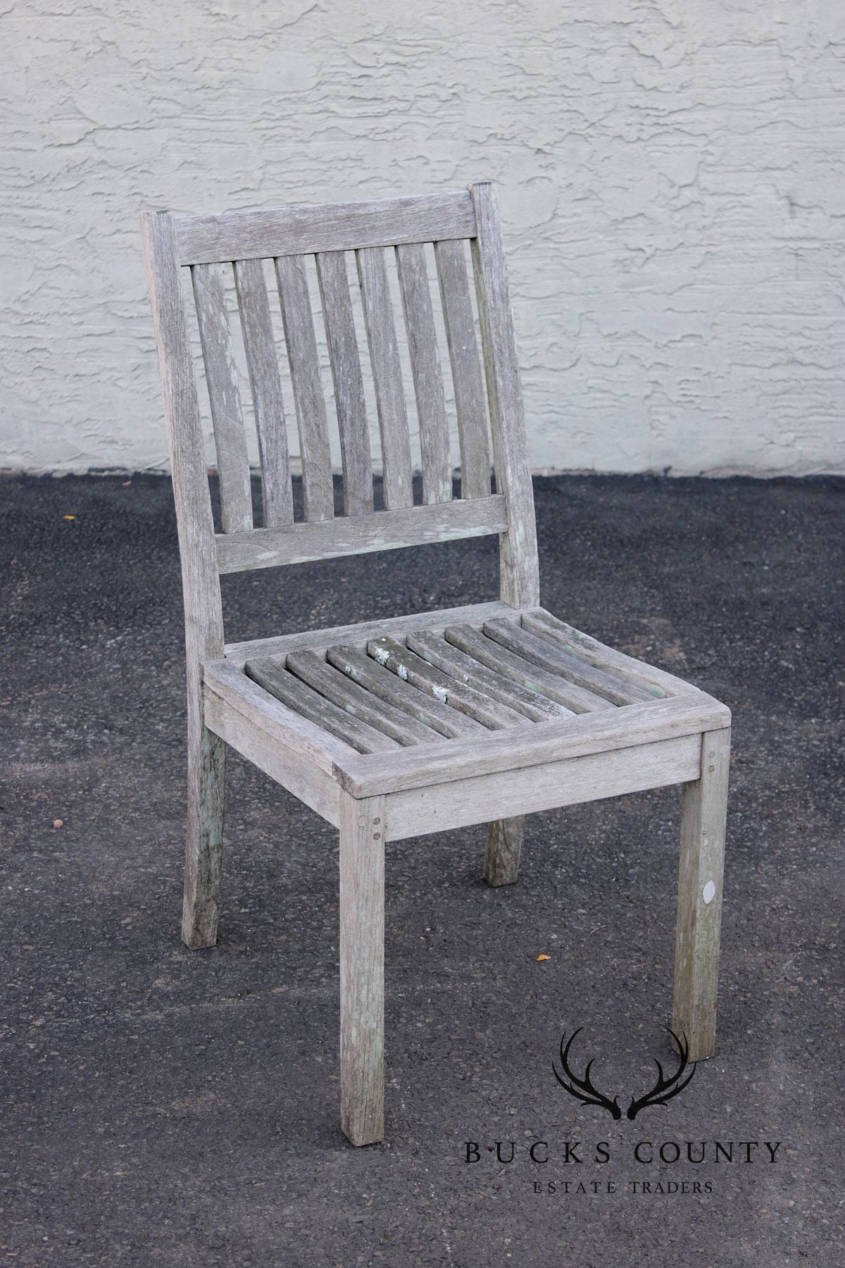 Gloster Teak Outdoor Dining Table With Six Chairs