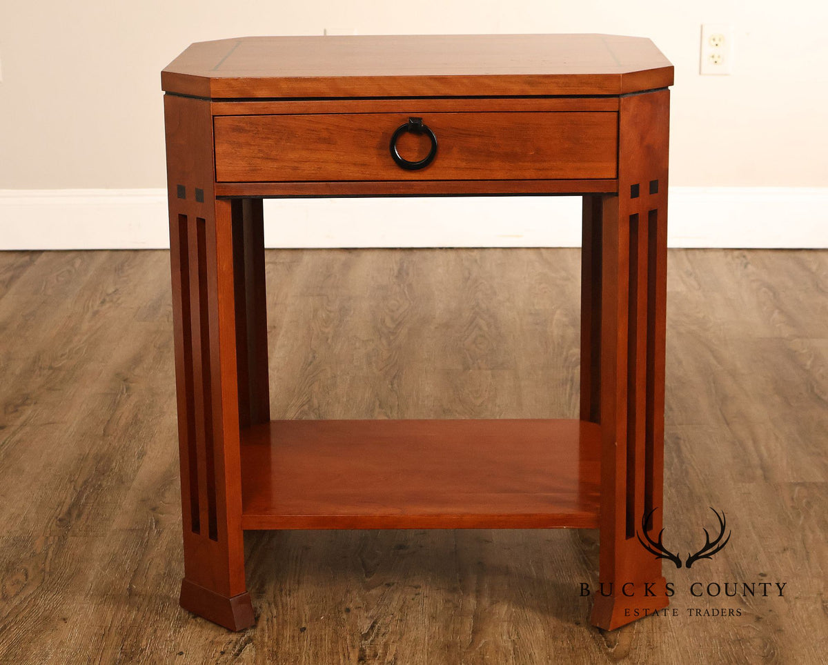 Stickley 21st Century Collection Cherry One-Drawer Nightstand