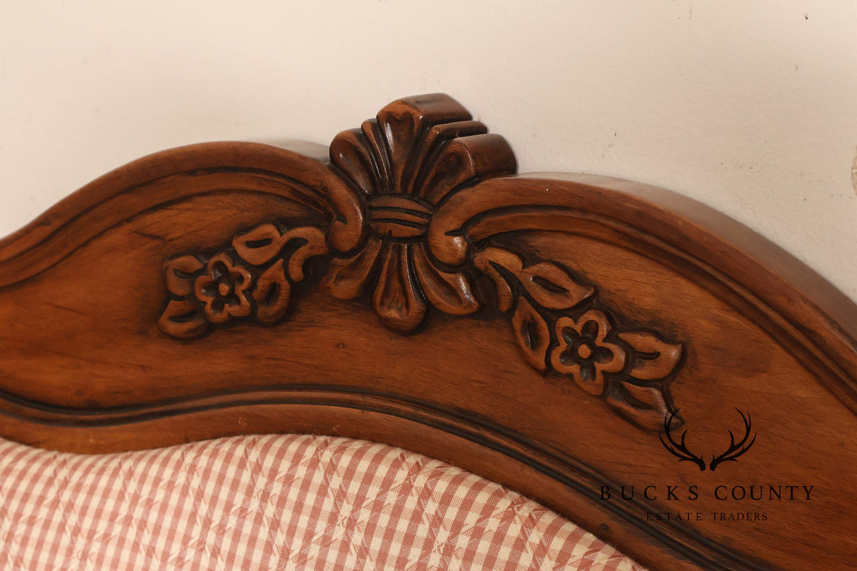 Drexel Heritage French Louis XV Style Pair of Twin Headboards