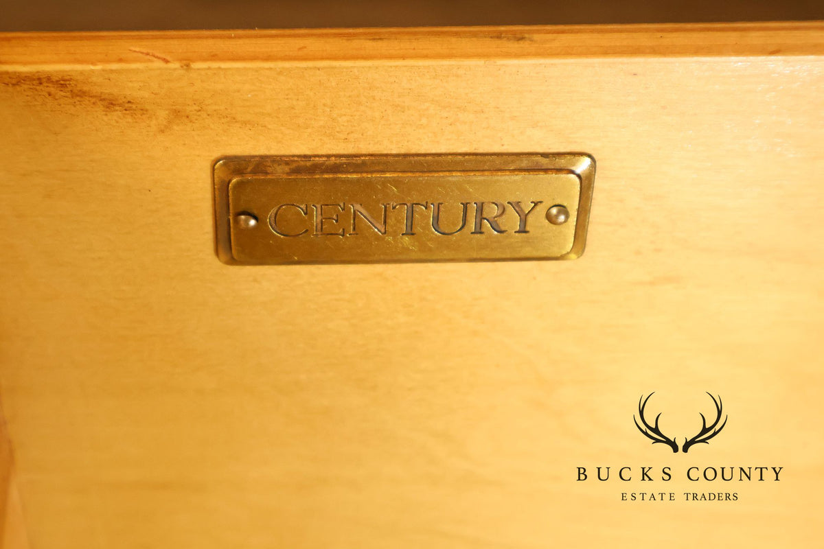 Century Furniture French Provincial Style Bombe Chest
