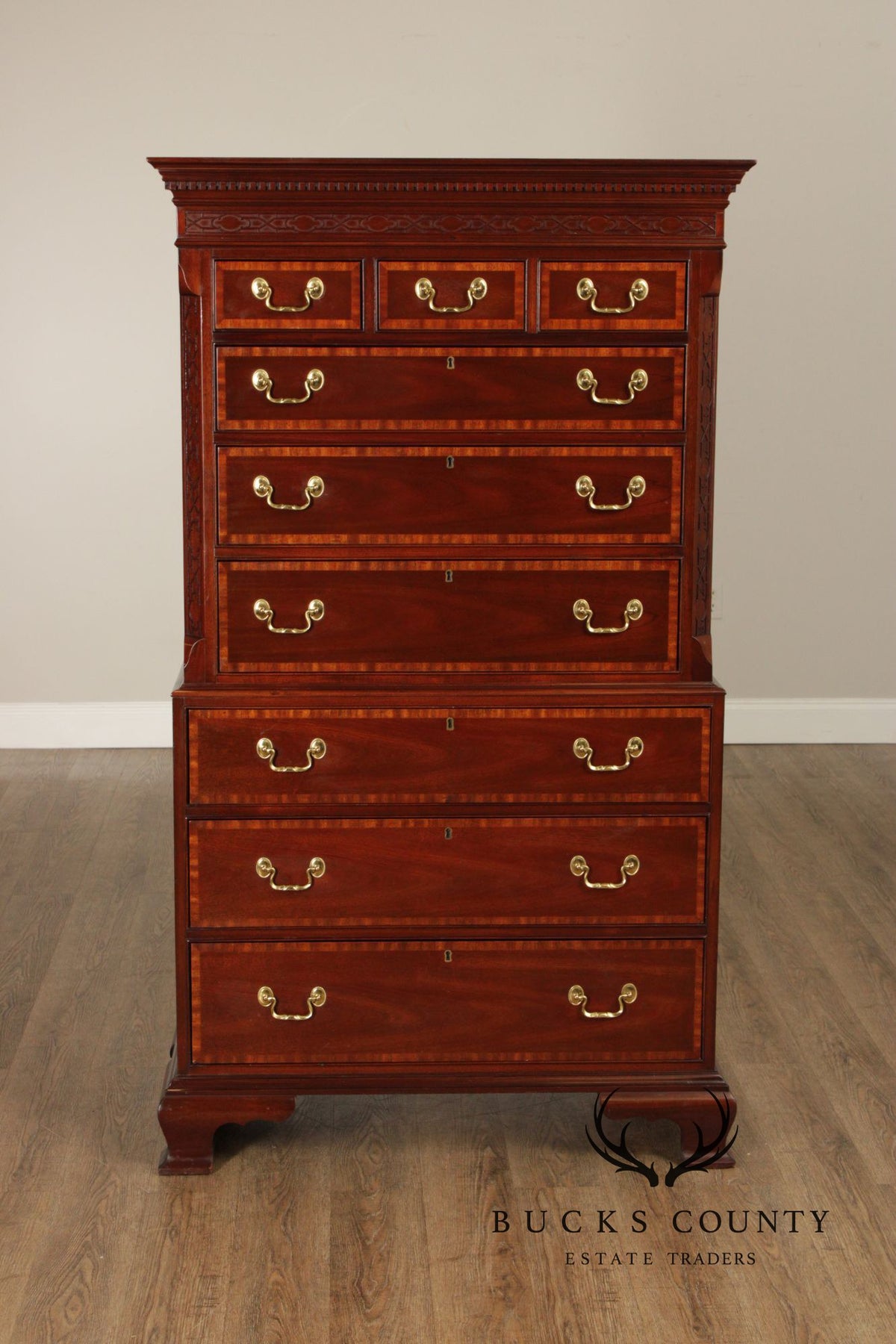 COUNCIL CRAFTSMAN CHIPPENDALE TALL CHEST