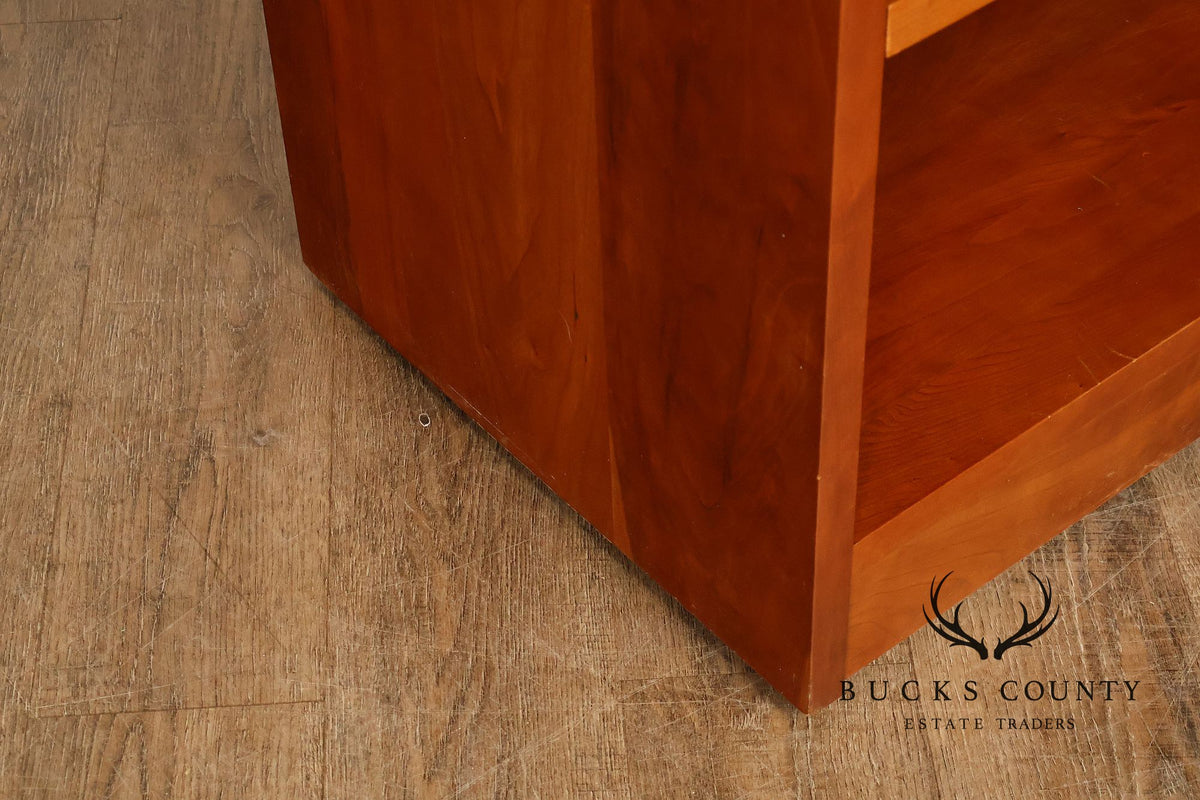 Stickley Mission Collection Pair of Cherry Bookcases