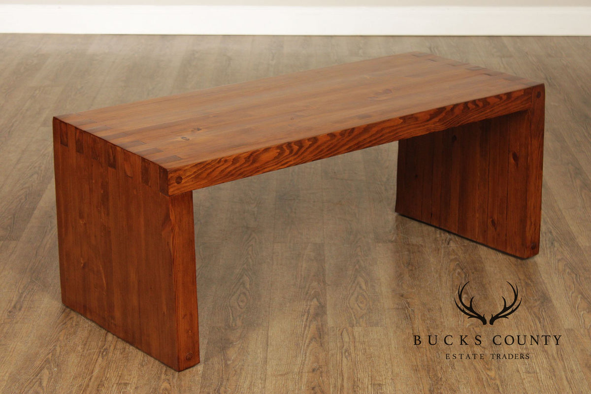 Minimalist Pine Coffee Table