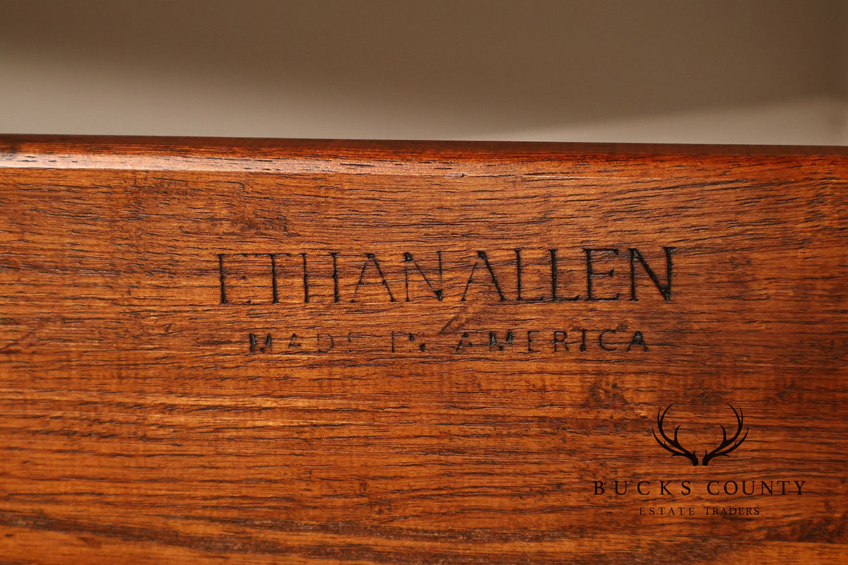 Ethan Allen 'British Classics' King Sleigh bed