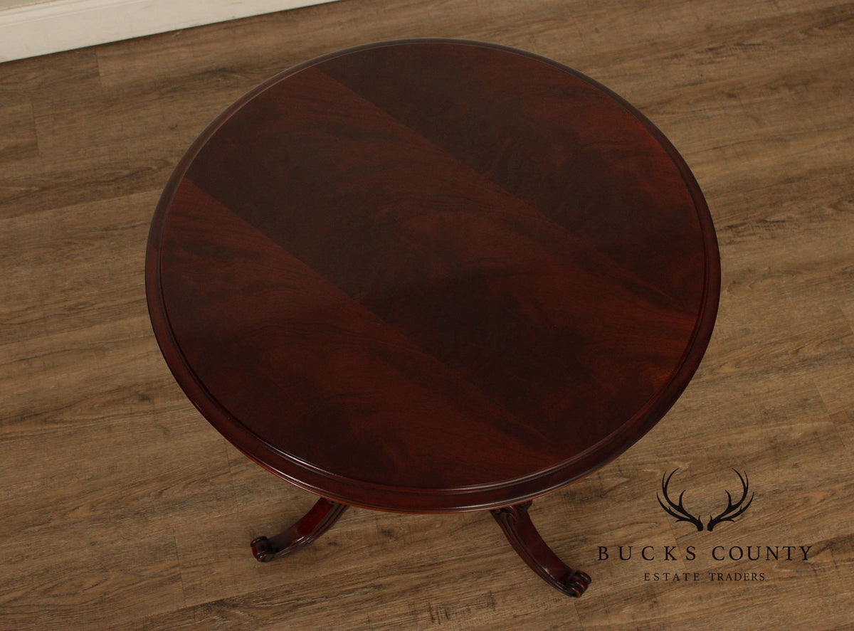 Rococo Style Mahogany Finish Parlor Table