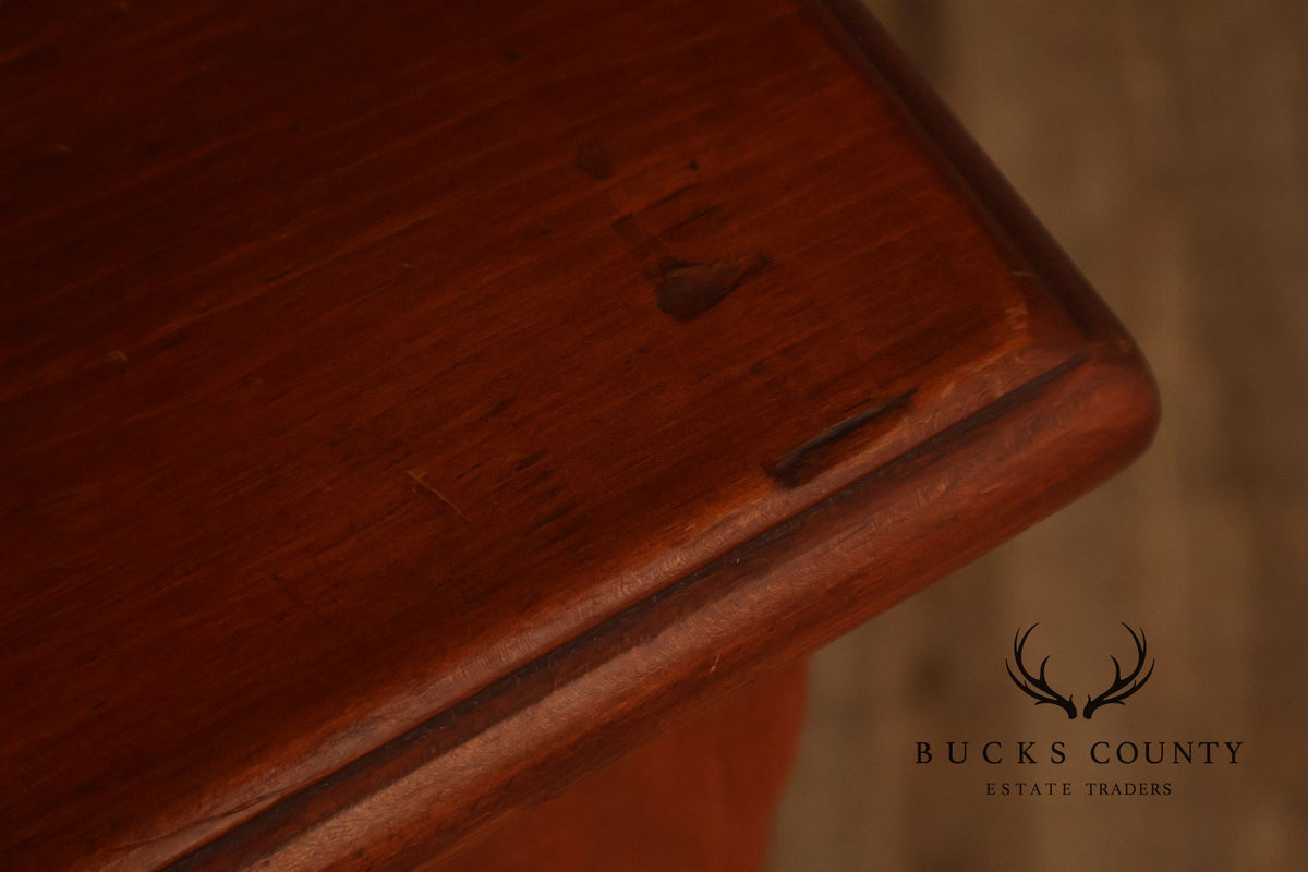 Custom Quality Farmhouse Pine Step Back Hutch