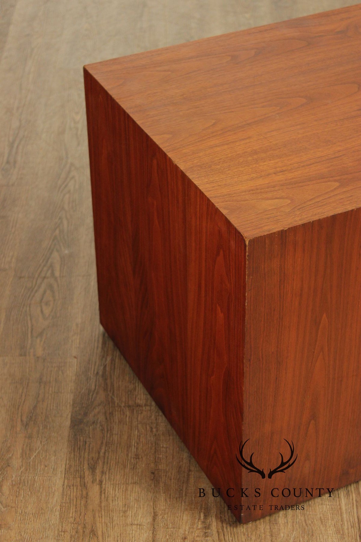 Mid-Century Modern Walnut Rectangular Coffee Table