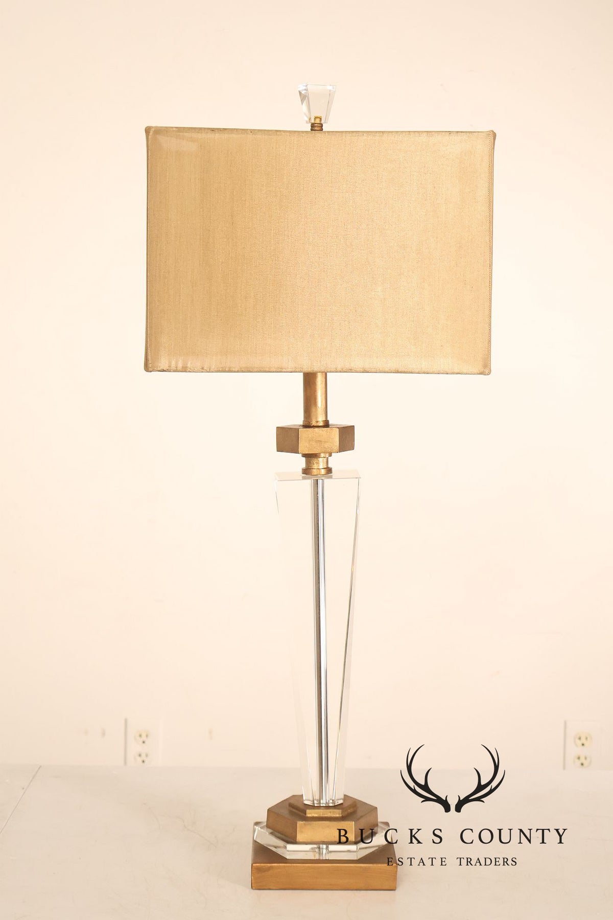 Alexander-John Art Deco Style Pair of Table Lamps