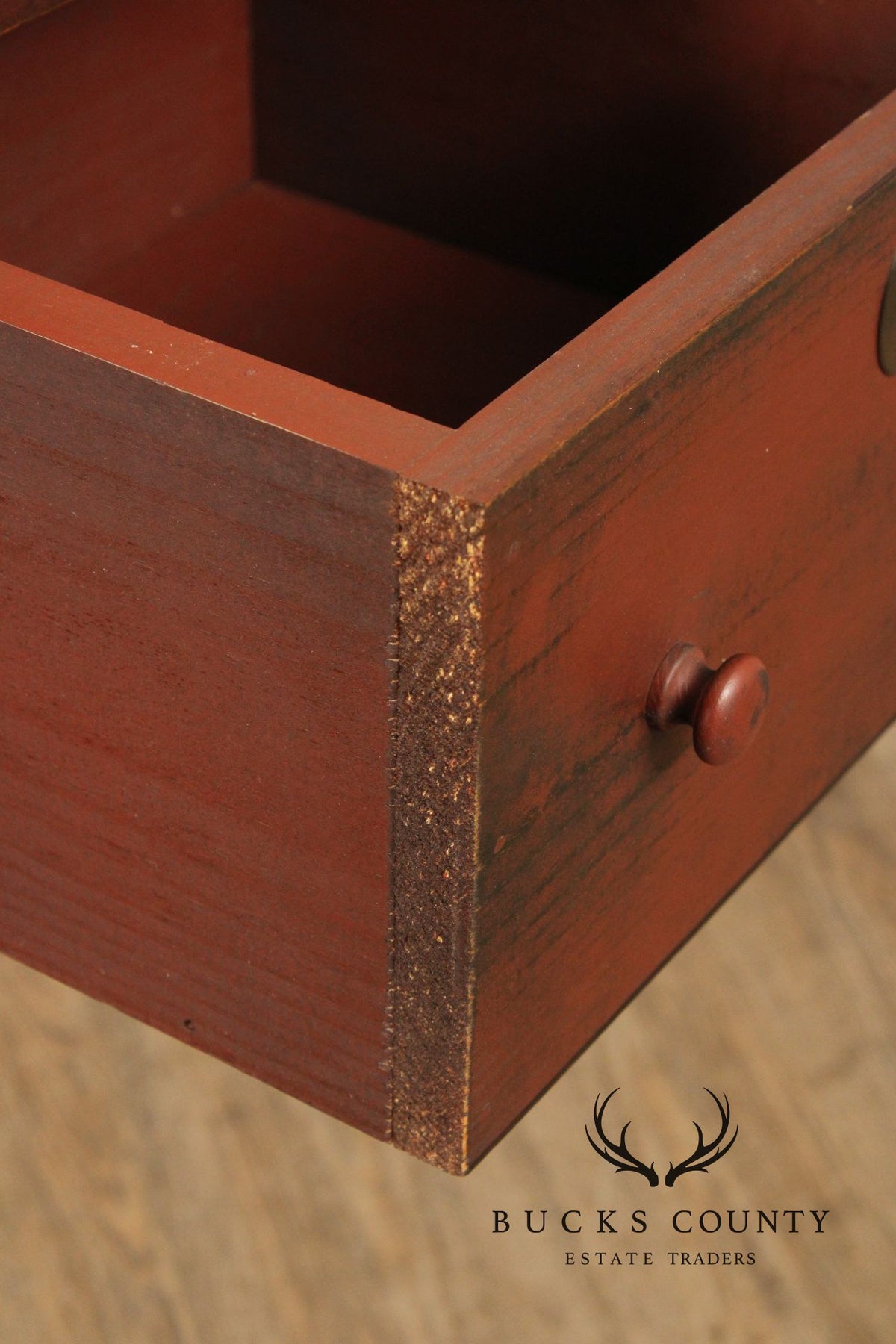 Primitive Style Distress Painted Sideboard or Console