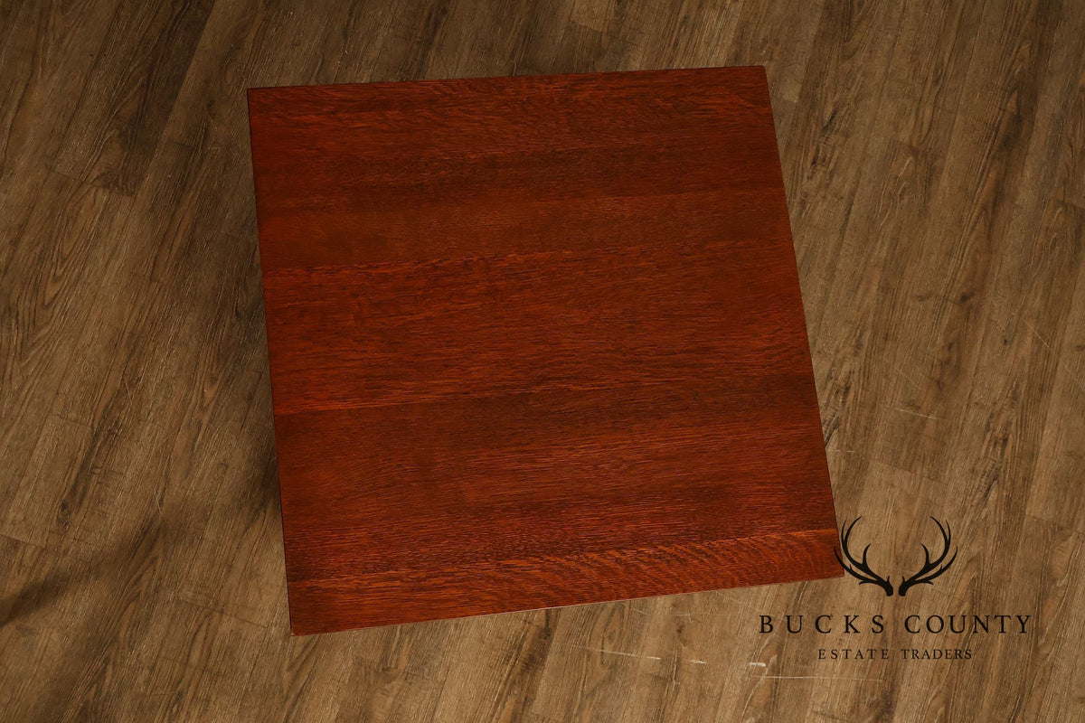 Stickley Mission Collection Oak Spindle Lamp Table
