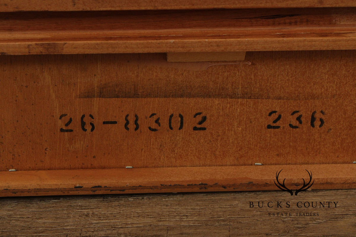 Ethan Allen 'Country French' One-Drawer Pembroke Table
