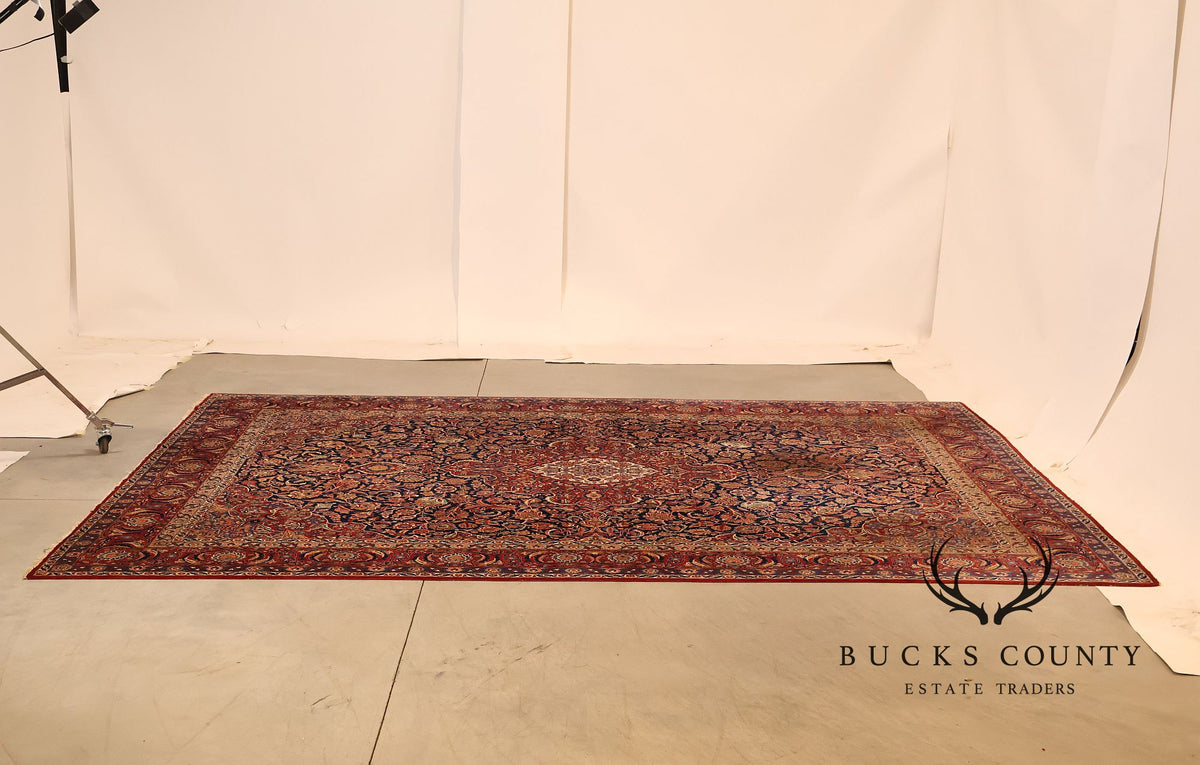 Large Hand Tied Traditional Persian Style Area Rug