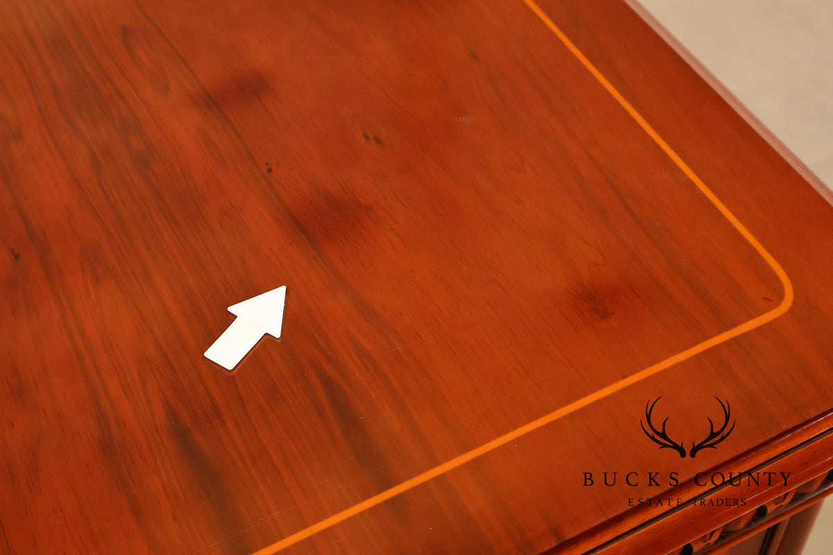 Edwardian Style Inlaid Mahogany Chest of Drawers