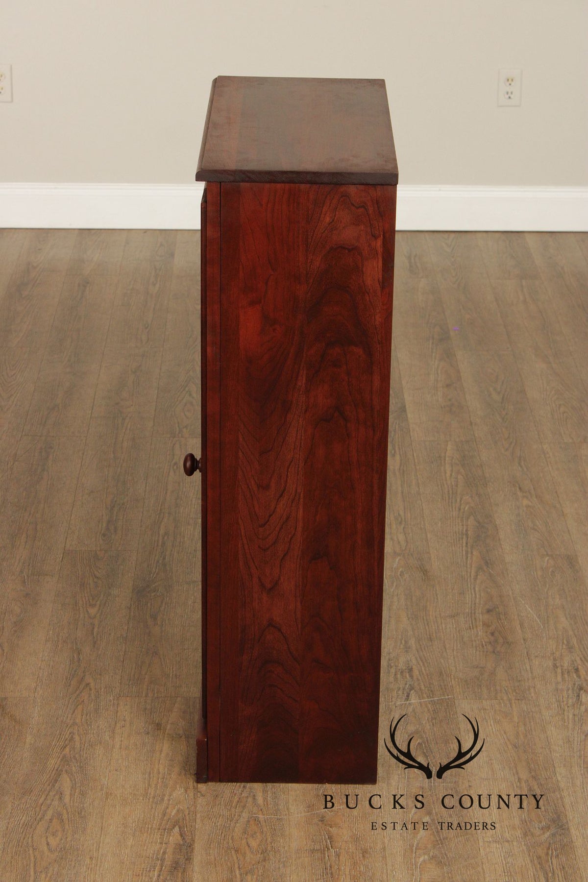 Woxall Woodcraft Custom Solid Cherry One Door Cabinet