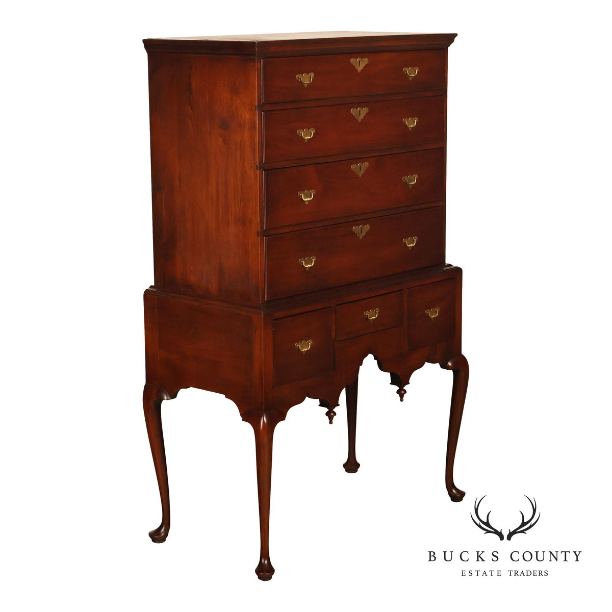 Kittinger Colonial Williamsburg Collection Highboy Chest of Drawers CW 56