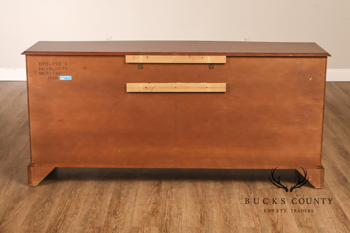 Drexel Heritage Georgian Style Mahogany Twelve-Drawer Dresser